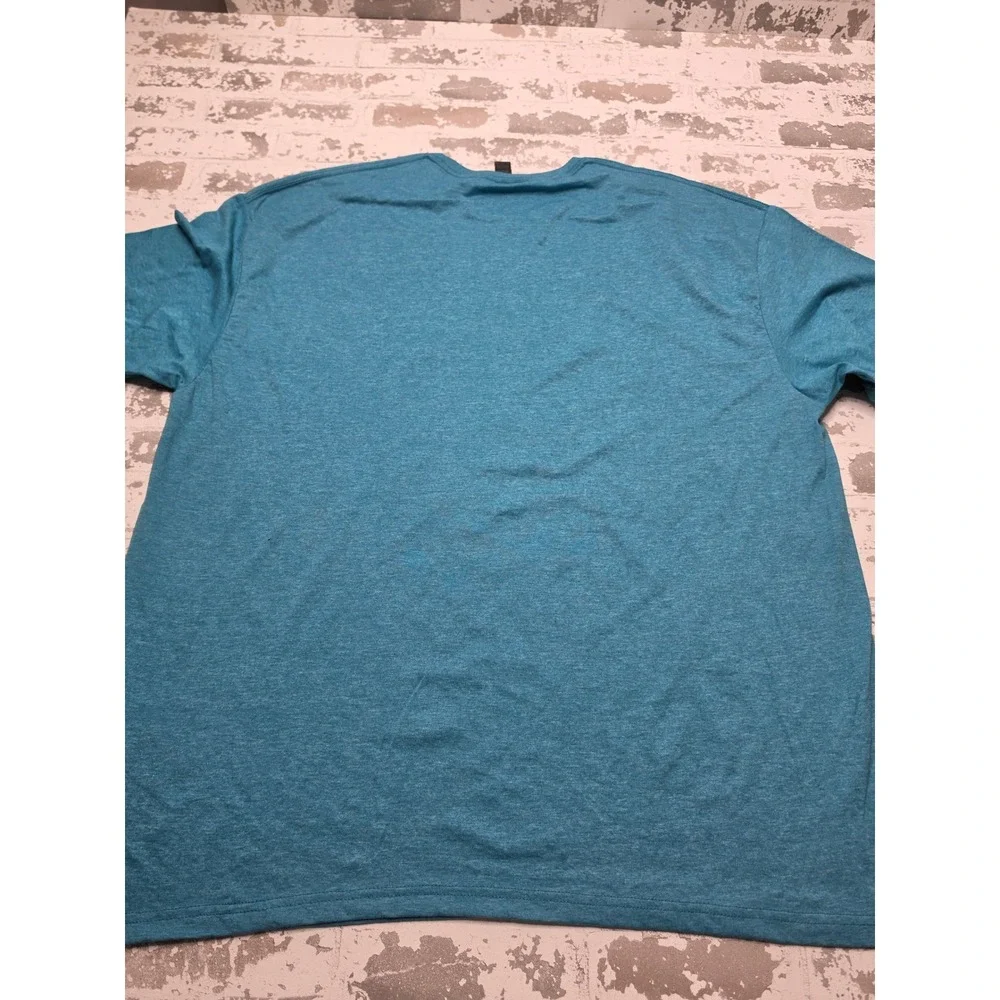 Robert Earl Keen Feelin Good Again Rooster T-Shirt Teal 3XL Adult Unisex